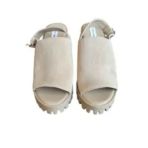 Steve Madden Shoes Steve Madden Beige Sunnyside Slingback